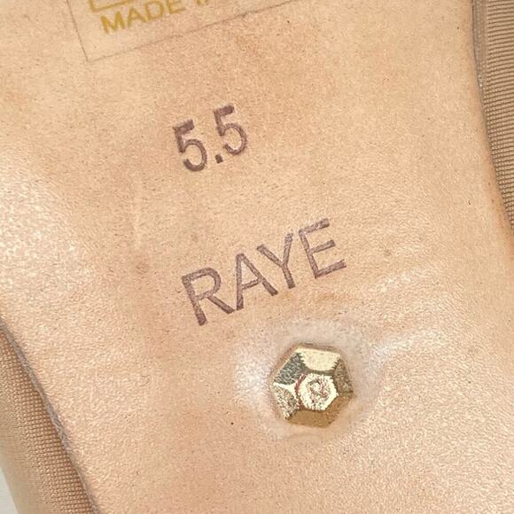 RAYE Nude Slip-on Sandals Heels - Picture 11 of 15